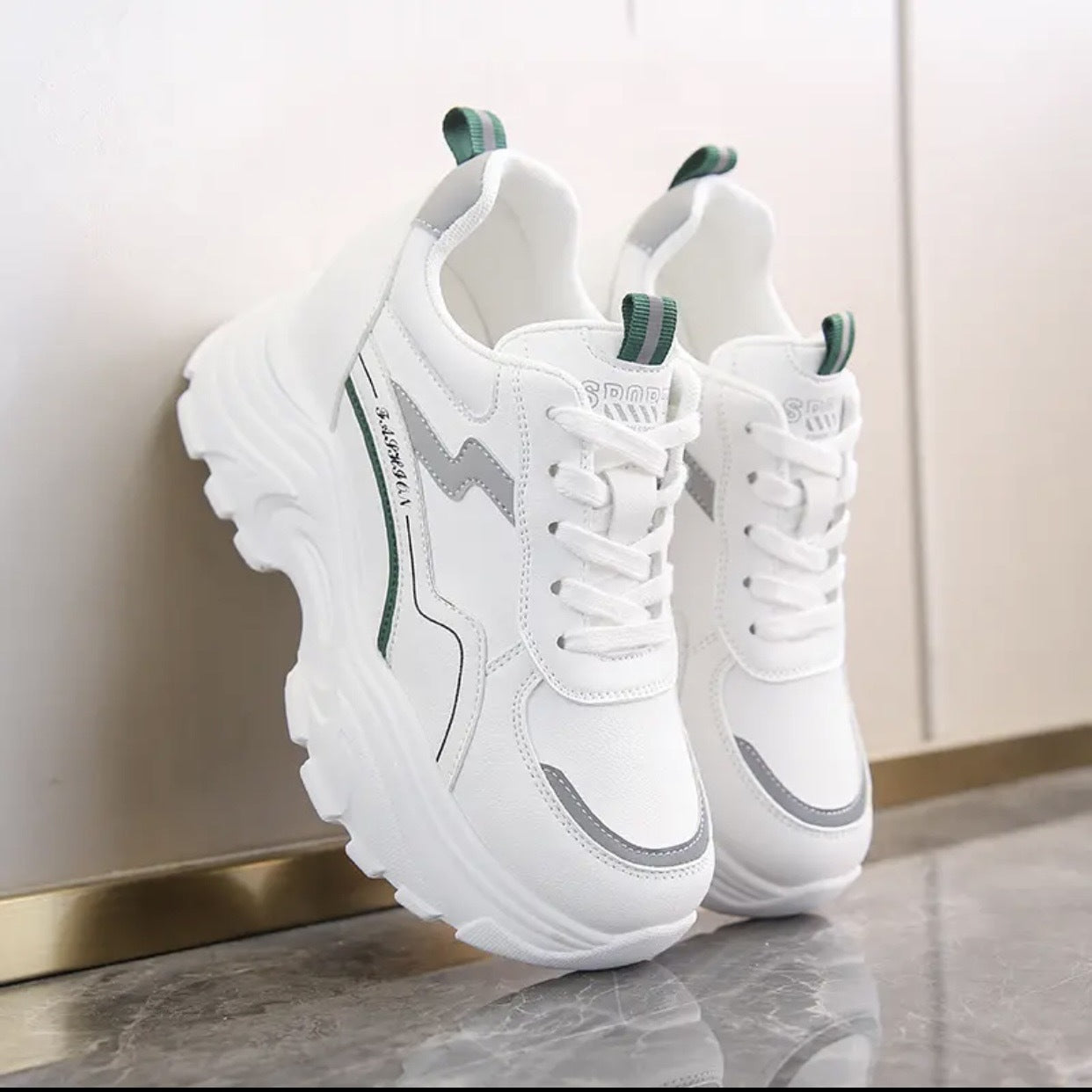 Damen Sneaker Chunky Trendy Mode Schuhe