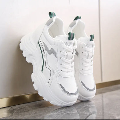 Damen Sneaker Chunky Trendy Mode Schuhe