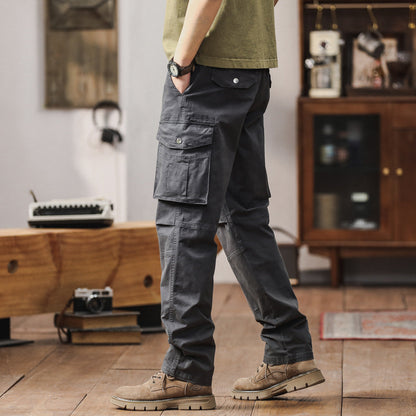 Herren Cargohose Multifunktional Strapazierfähig Mit Taschen