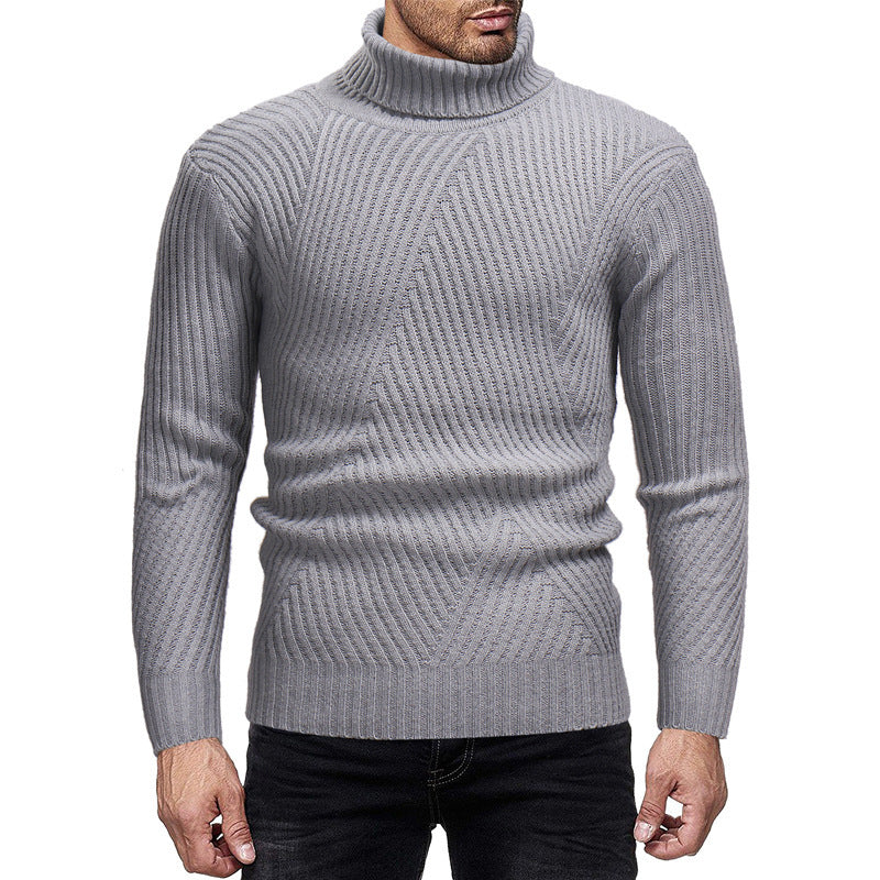 Herren Rollkragenpullover Elegante Kaschmir Qualität
