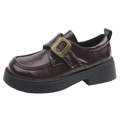 Damen Slipper Bequem Plateau Glitzer Schnalle