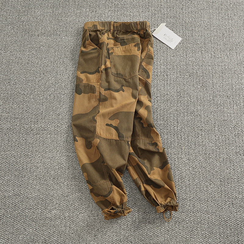 der neue Titel: Stylisches Camouflage-Design Herren Cargohose mit elastischem Bund und praktischen Taschen - BerlinGlamour