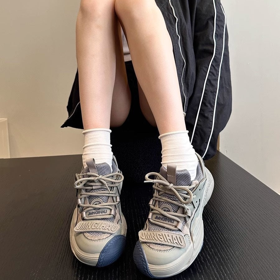 Damen Sneaker bequem mit Dämpfung und Weichem Innenfutter