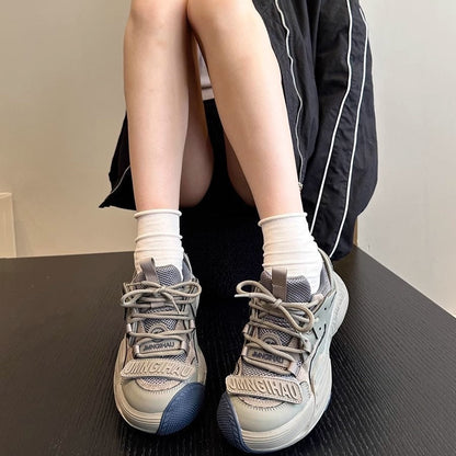 Damen Sneaker bequem mit Dämpfung und Weichem Innenfutter