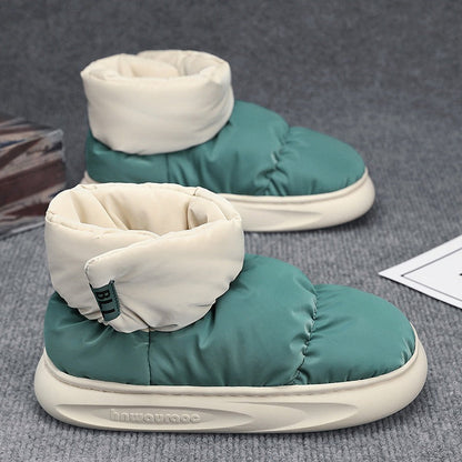 Damen Sneaker Hoch Kragen Warm KuschelSchuhe