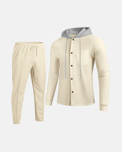 Herren Hoodie Kapuze Freizeitjacke Sportlich Modern