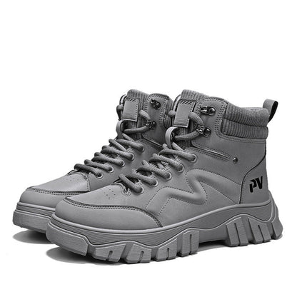 Damen Sneaker High-Top Chunky Straßenschuhe Stabil