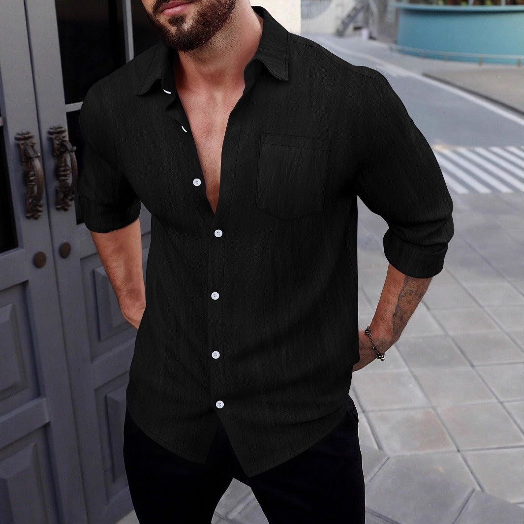 Herren Hemd Modern Bedruckt Slim Fit - BerlinGlamour