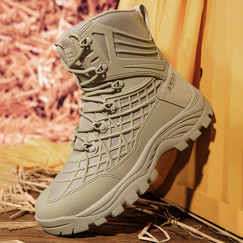 Herren Bergstiefel Stabil und Robust für Outdoor Aktivitäten