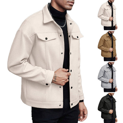 Herren Freizeitjacke Lässig Modern Berlin Style