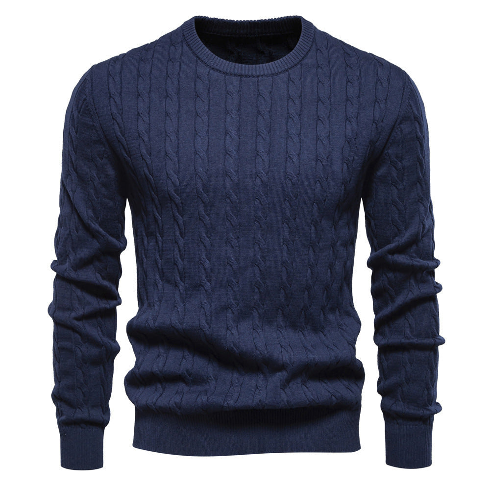 Herren Strickpullover Gemustert Modern Style