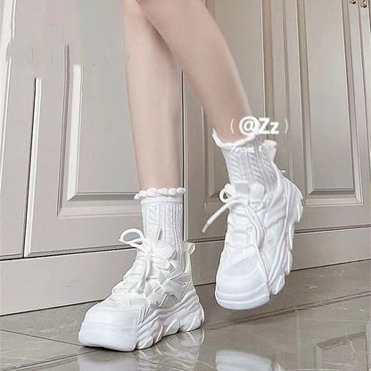 Damen Sneaker Chunky Weich mit Dämpfung System Damen Schuhe - BerlinGlamour