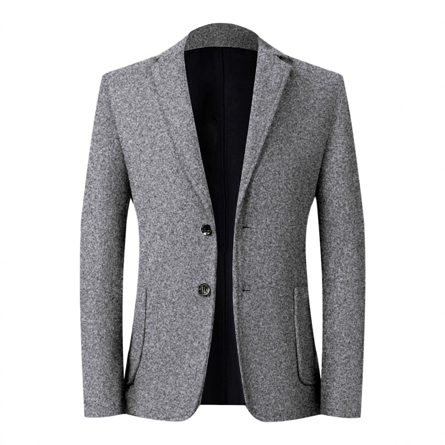 Herren Blazer Einreihig Klassisch Slim Fit