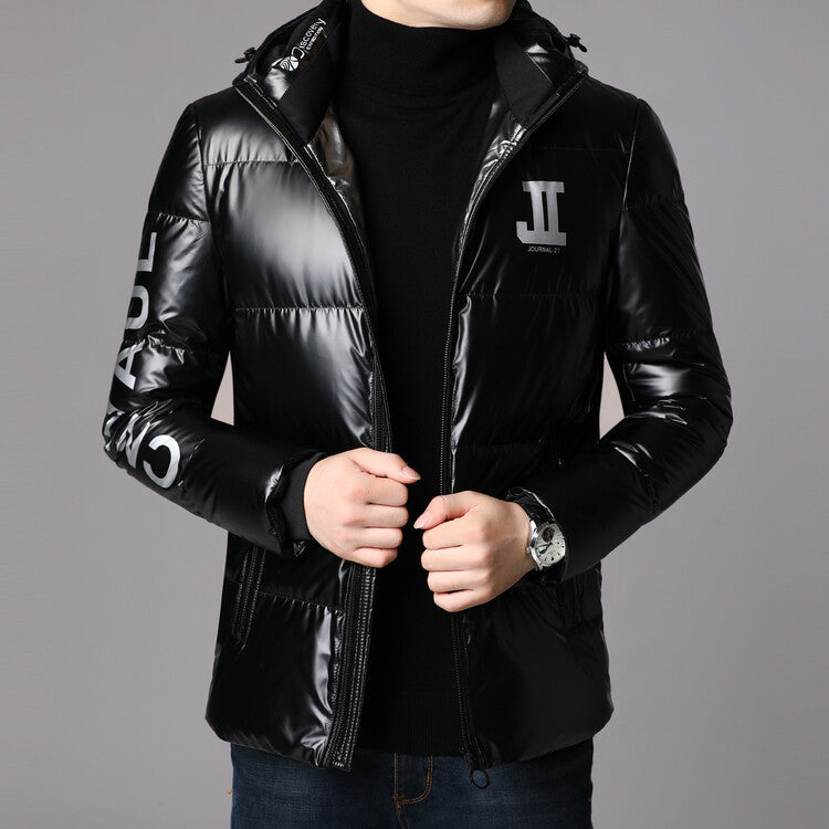 Herren Daunenjacke Leicht Stilvoll Warm