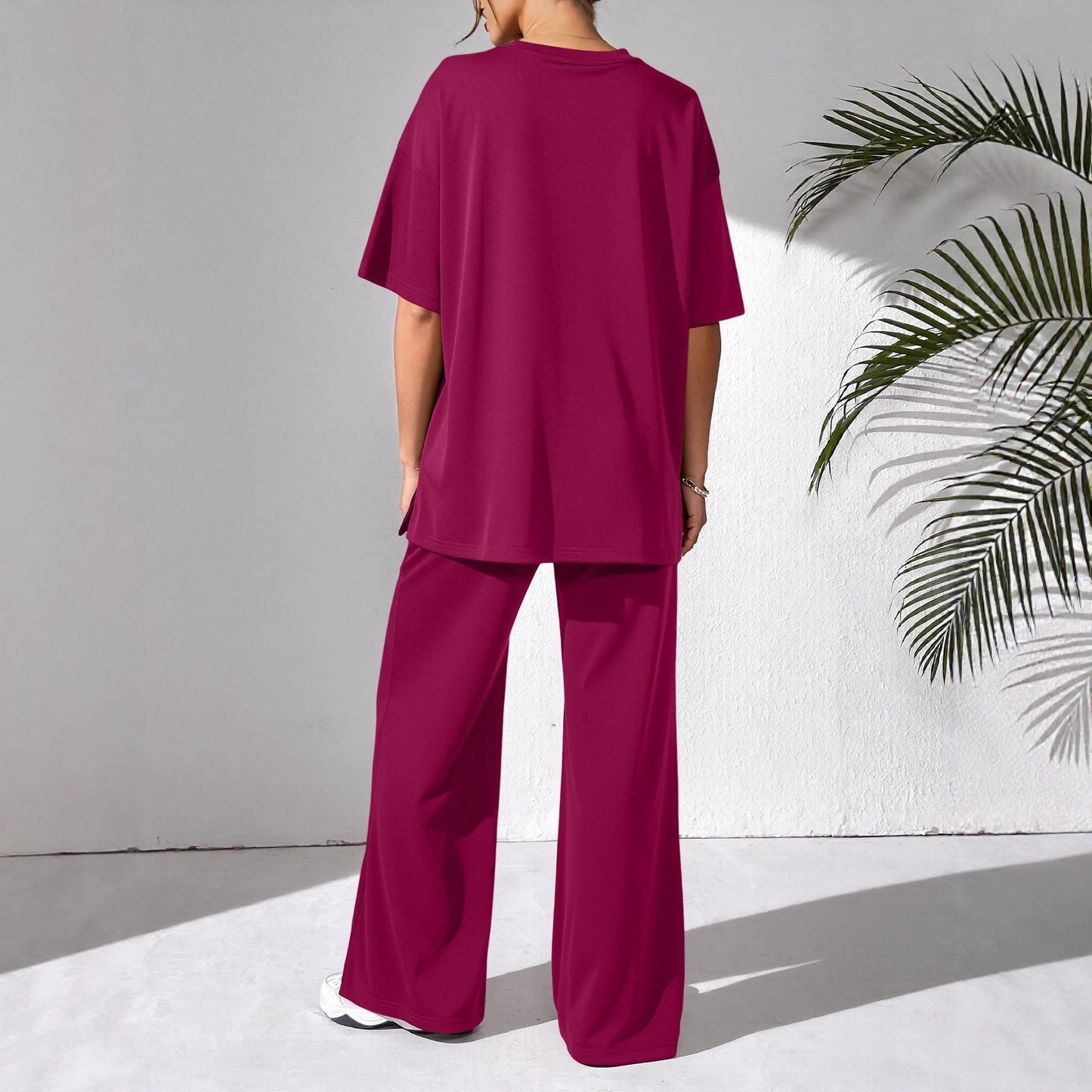 Damen Freizeit Set Weites Oberteil Bequem
