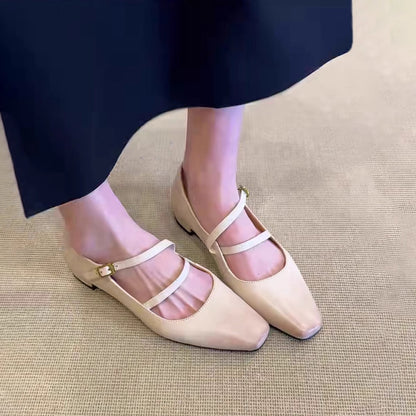 Damen Slingback Schuhe Elegant Schnalle Komfort