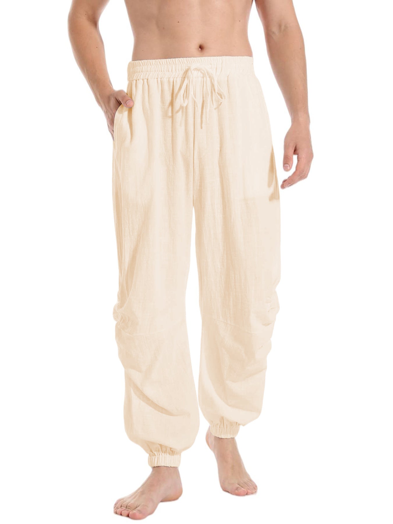 Herren Freizeithose Leicht Bequem Slim Fit