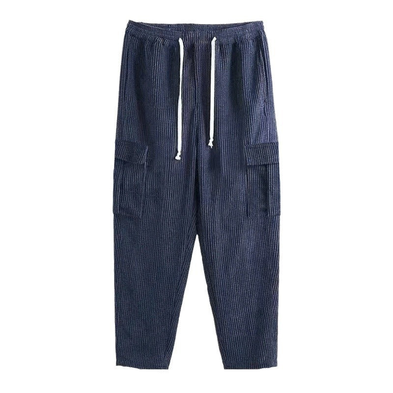 Herren Cargohose Bequem Verstellbar Komfort