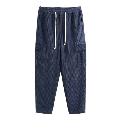 Herren Cargohose Bequem Verstellbar Komfort