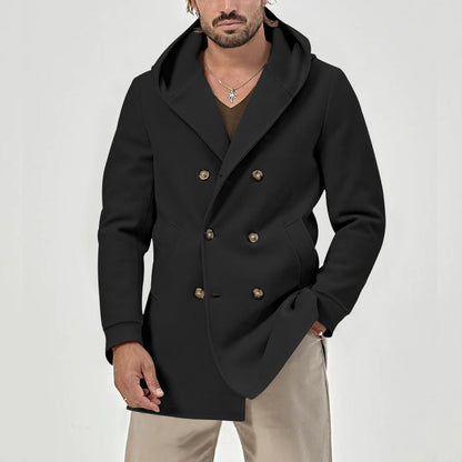 Herren Wollmantel Modern Stylisch Berlin