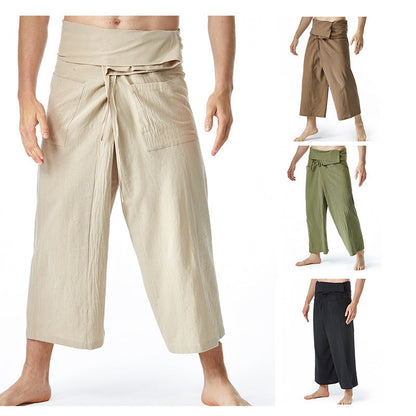 Herren Wickelhosen Modern Lässig Bequem