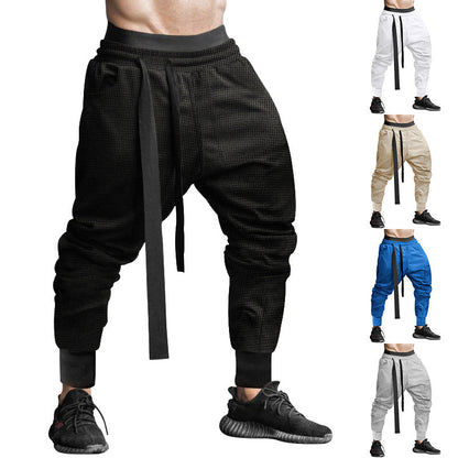 Herren Jogginghose Sportlich Bequem Verstellbar