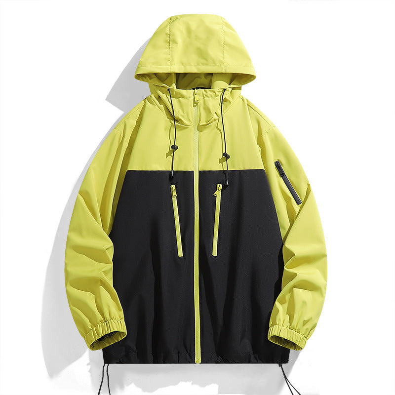 Herren Funktionsjacke Winddicht Wasserdicht Sportlich - BerlinGlamour