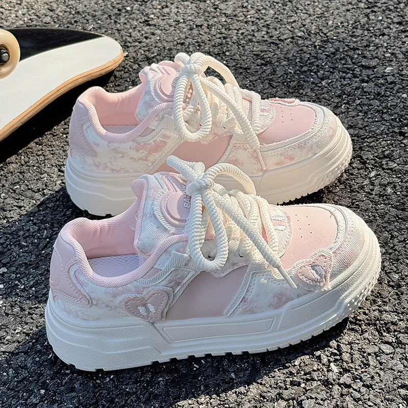 Damen Sneaker Chunky Trendy Weite Passform Bequem - BerlinGlamour