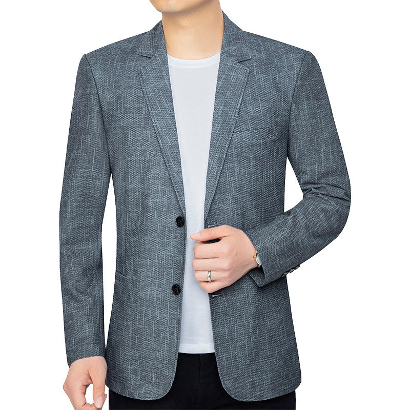 Herren Blazer Jacke Modern Slimfit Taschen