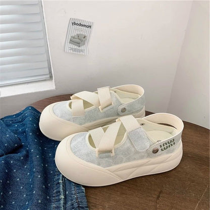 Damen Clogs bequem mit verstellbaren Riemen Komfort Sohle