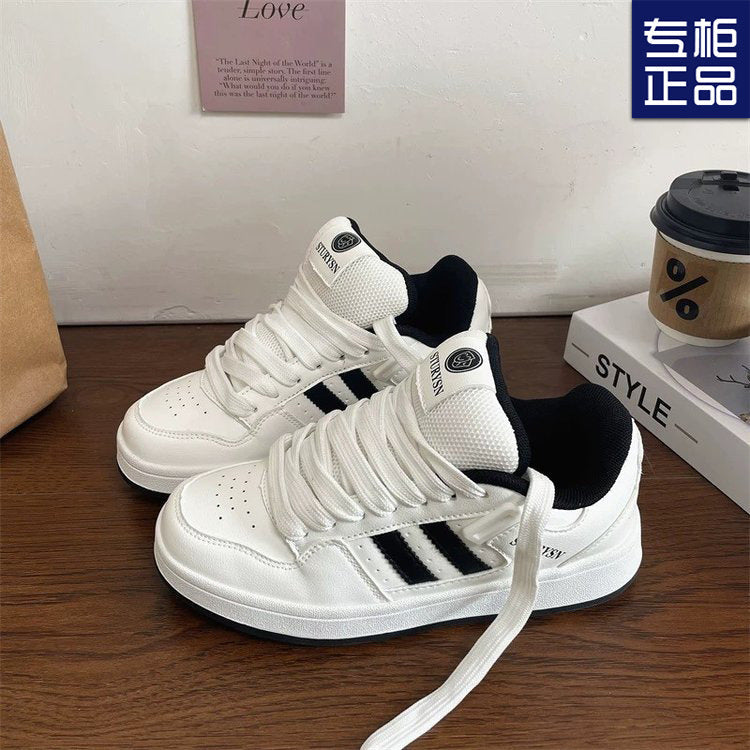 Damen Sneaker Retro Plimsolls mit Polsterung und Stylishem Design
