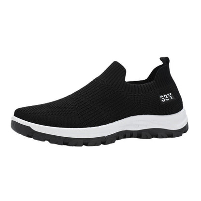 Damen Strick Sneaker Atmungsaktiv Komfortabel