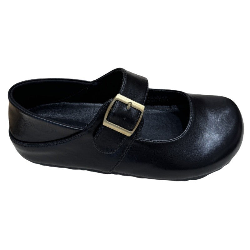 Damen Mary Janes Schnallenverschluss Bequem Schuhe