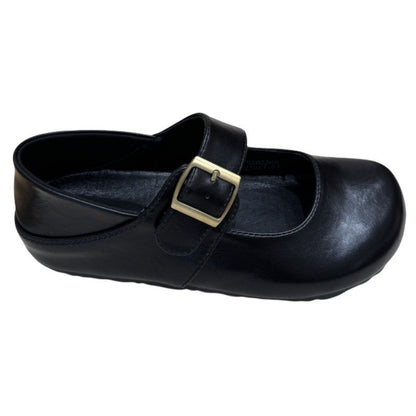 Damen Mary Janes Schnallenverschluss Bequem Schuhe