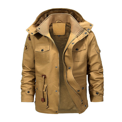 Herren Utility-Jacke Warm Isoliert Wasserdicht Outdoor