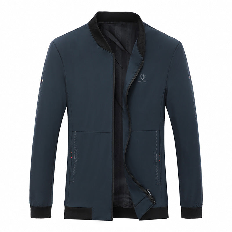 Herren Freizeitjacke Stilvoll Praktisch Mit Einsätzen