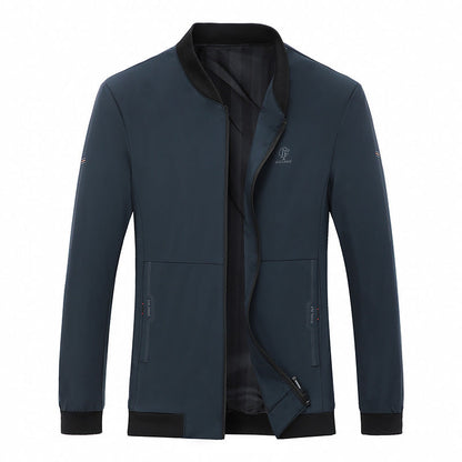 Herren Freizeitjacke Stilvoll Praktisch Mit Einsätzen