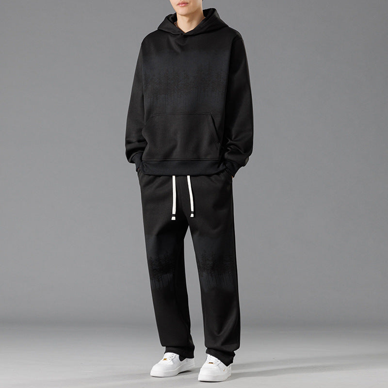 Herren Loungewear Set Bequem Baum Print Relaxed