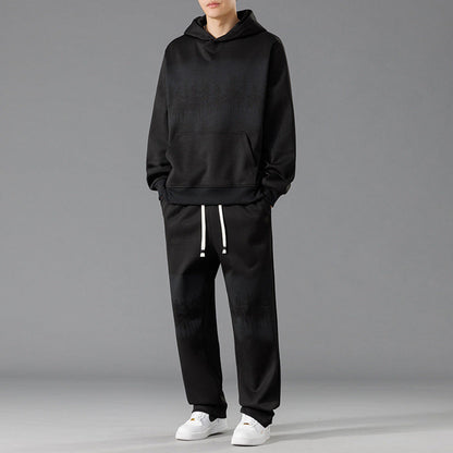 Herren Loungewear Set Bequem Baum Print Relaxed