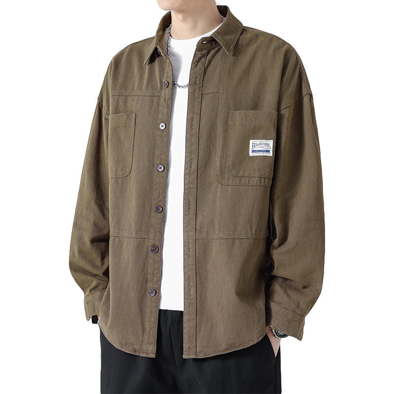 Herren Utility-Jacke Lässig Urban Modern