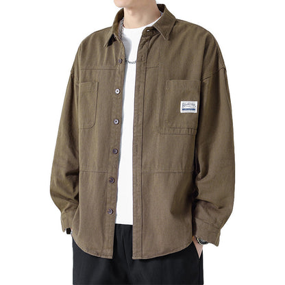 Herren Utility-Jacke Lässig Urban Modern