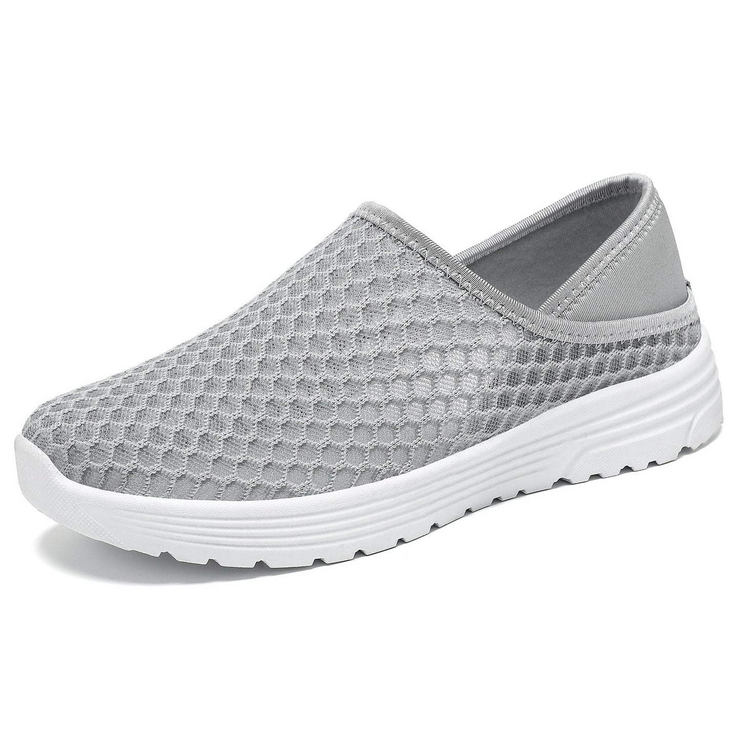 Damen Sneaker Atmungsaktiv Slip-On Bequem Flexibel
