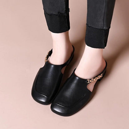 Damen Clogs Elegante Riemchen Schuhe Frauen