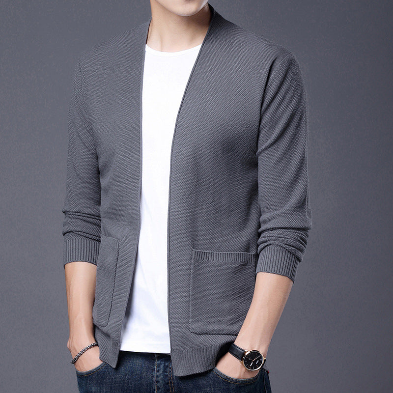 Herren Strickjacke Modern Lässig Casual