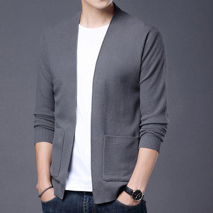 Herren Strickjacke Modern Lässig Casual