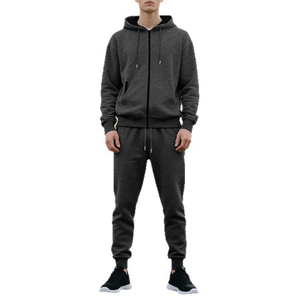Sportliche Herren Jogginghose Hoodie Set Komfortabel