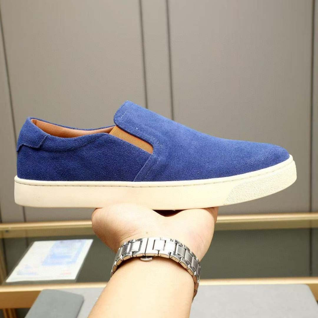 Weiche Damen Mokassinschuhe Wildleder Sneaker
