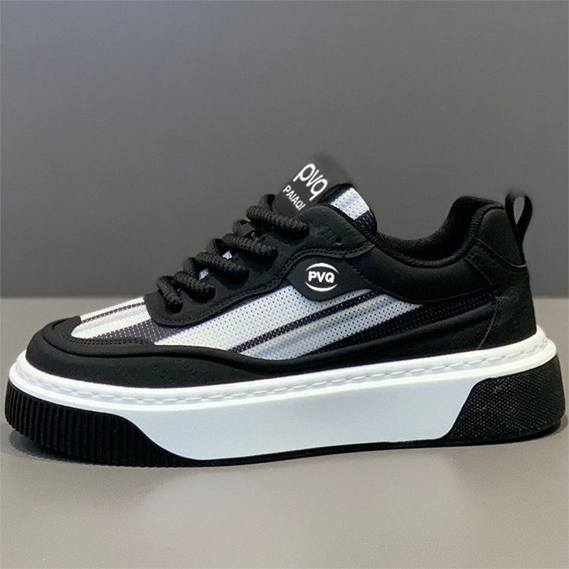 Damen Plateau Sneaker Atmungsaktiv Rutschfest Trendy
