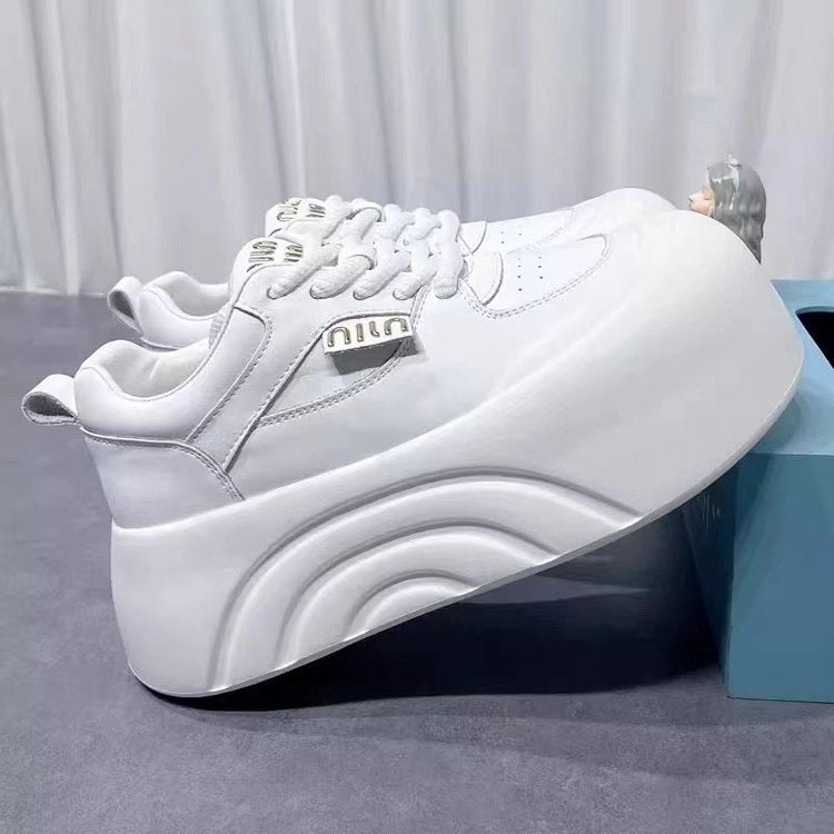 Damen Sneaker Modern Sportlich mit Weichem Innenfutter