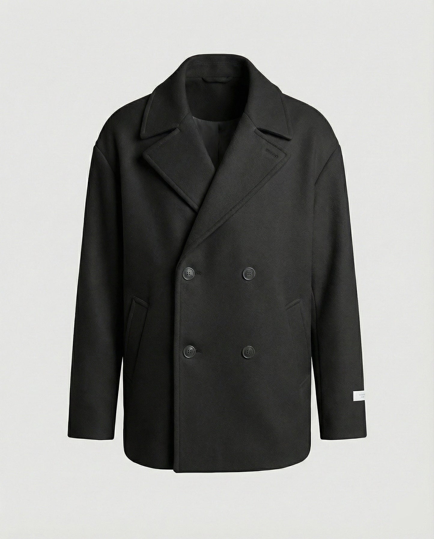 Herren Sakko Kurz Wollmix Klassisch Slim Fit